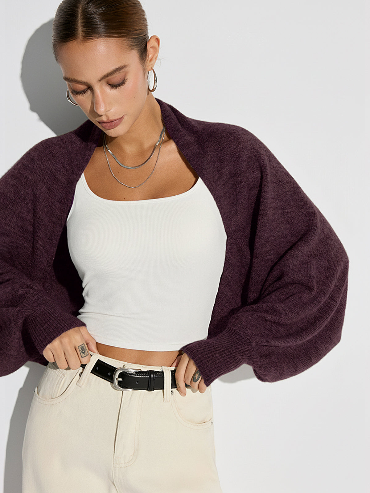 Manon Batwing Sleeve Cardigan — photo 11