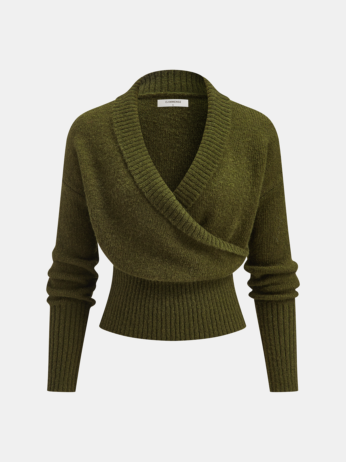 Rosalie Wrap V-Neck Sweater