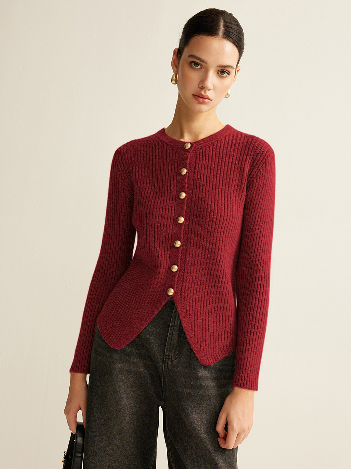 Rosalie Down Split Cardigan — photo 7