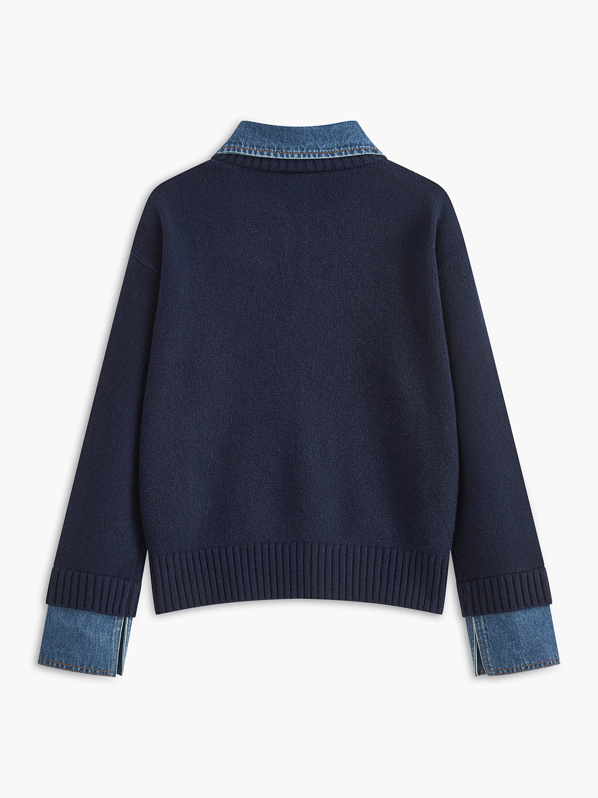 Noelle Lapel Relaxed Sweater — photo 3