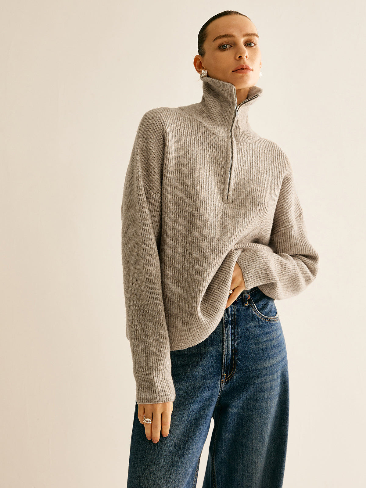 Ines Zipper Sweater Co-ords — photo 4