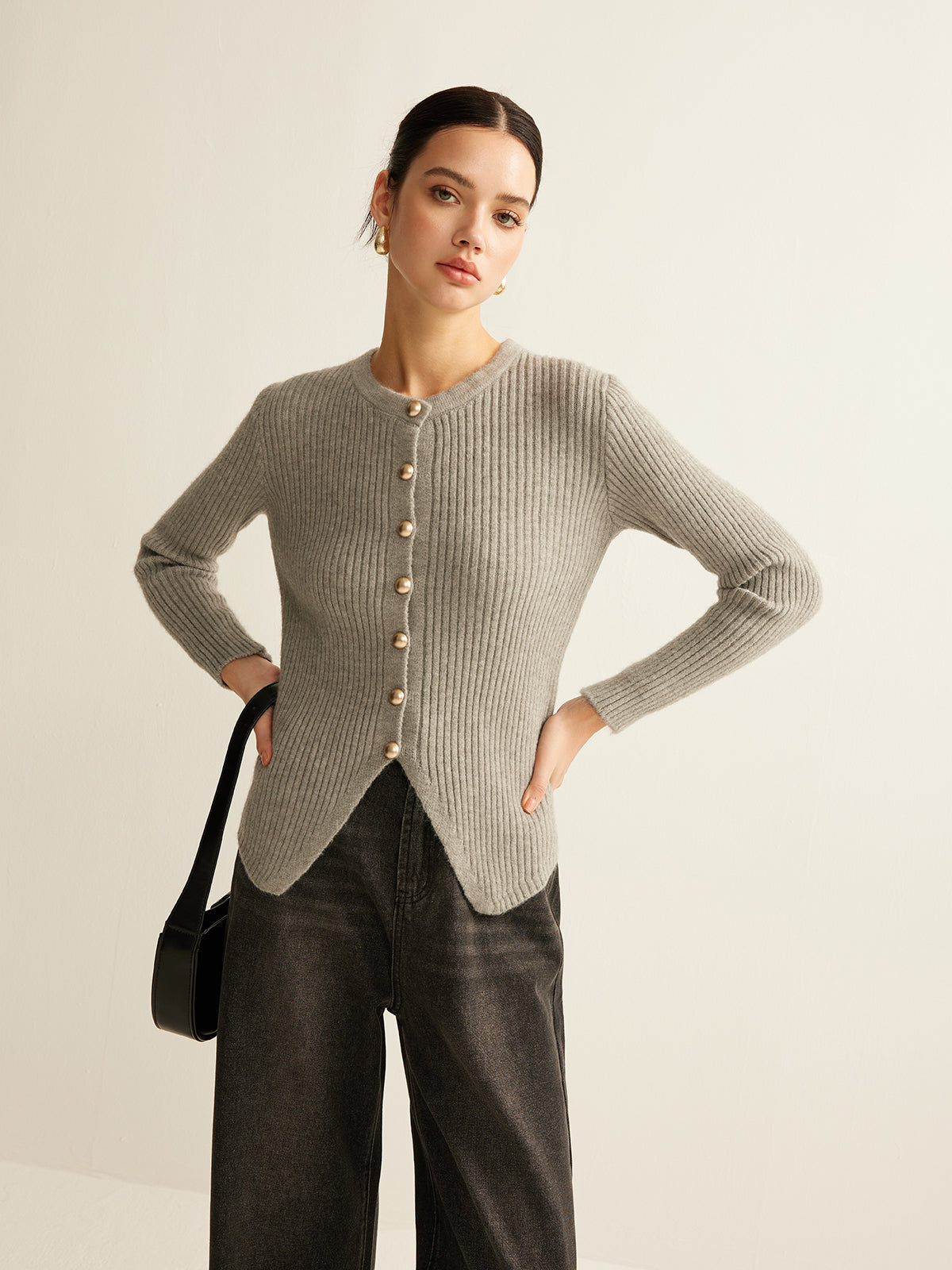 Rosalie Down Split Cardigan — photo 5
