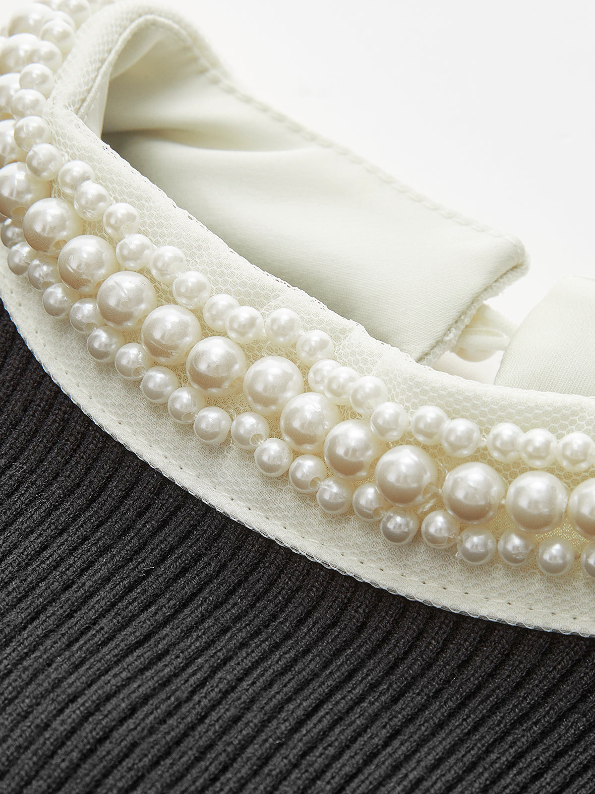 Camille Trim Pearl-Detail Sweater — photo 5
