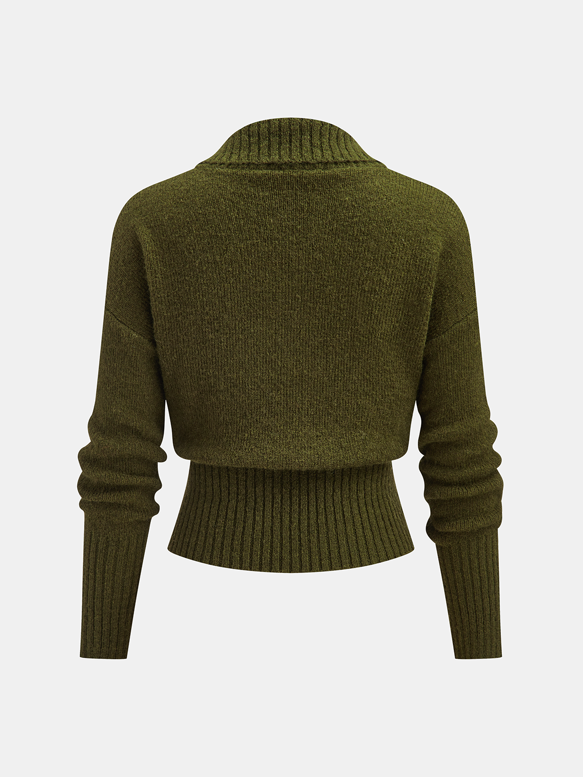 Rosalie Wrap V-Neck Sweater — photo 2