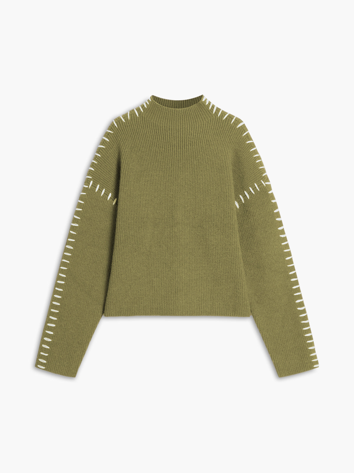 Sylvie Mock Neck Sweater — photo 8