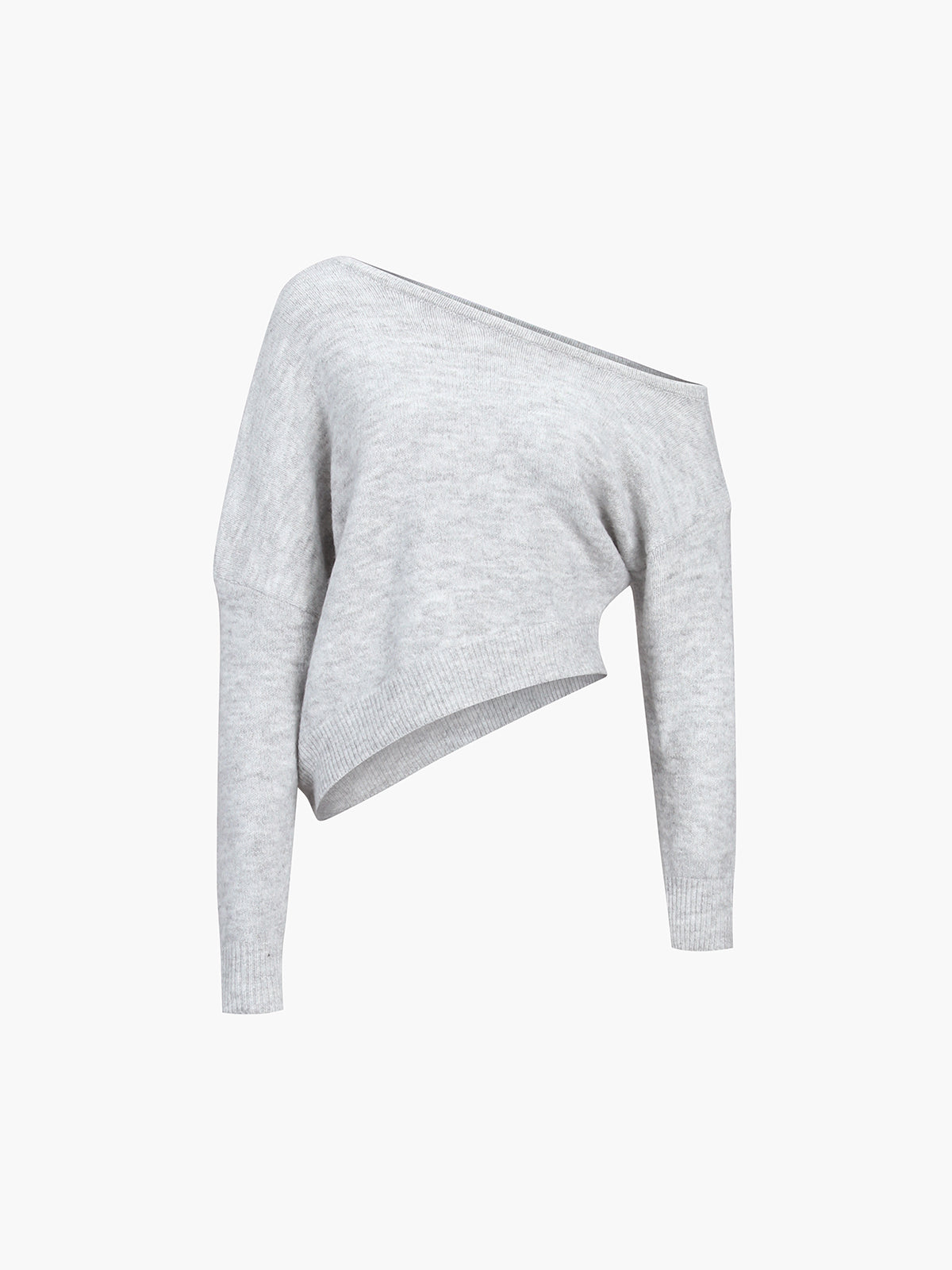 Audrey Shoulder Asymmetric Sweater — photo 3