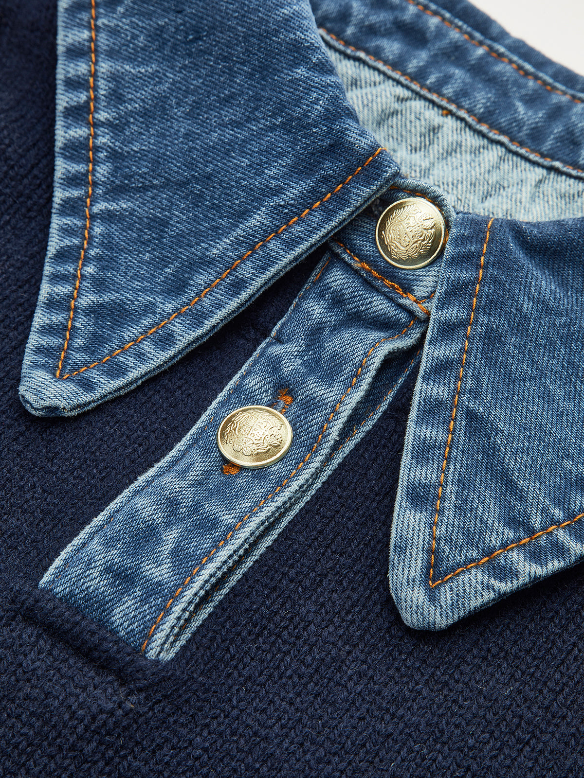 Noelle Lapel Relaxed Sweater — photo 4