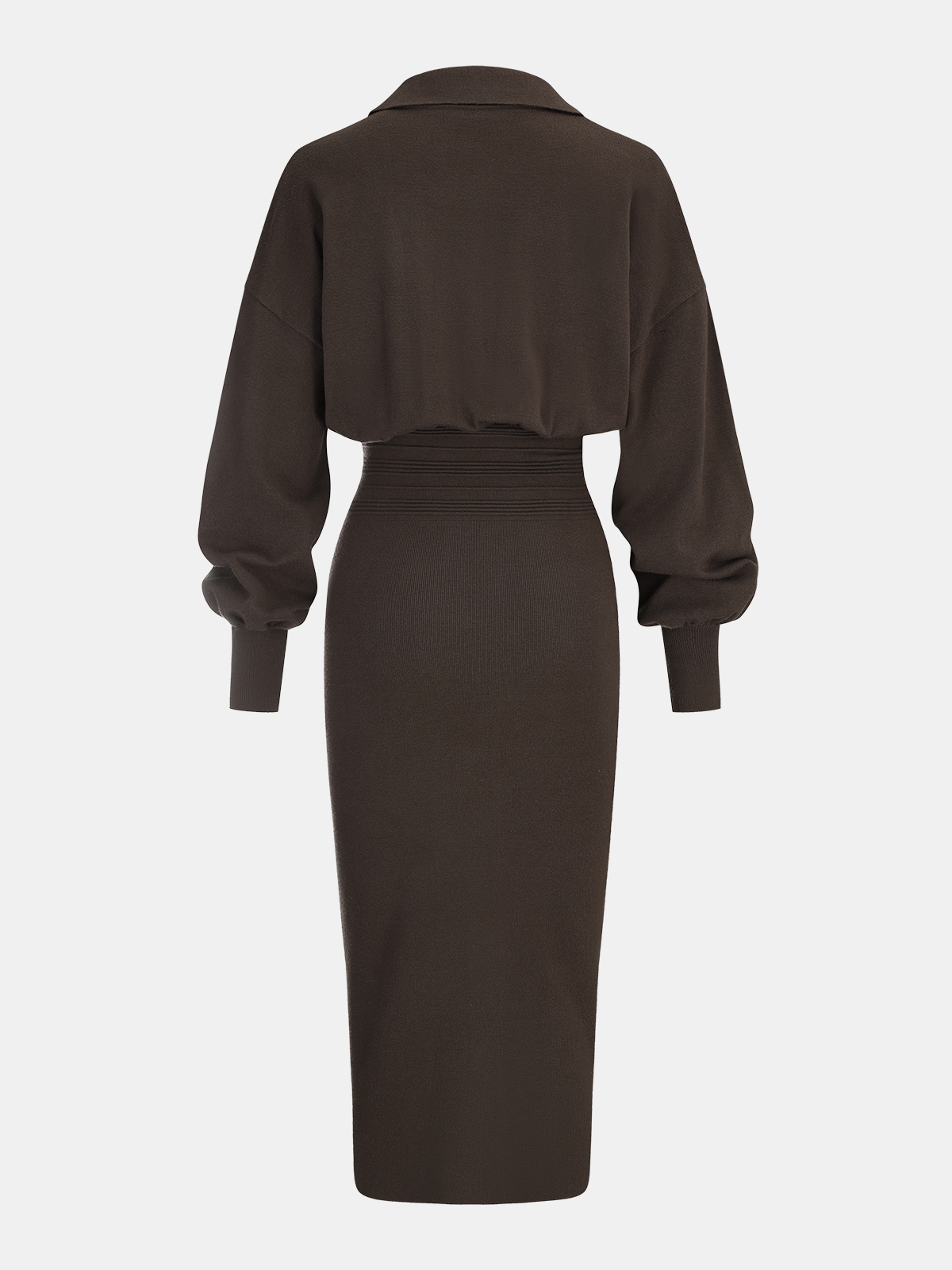 Estelle Knit Shirt Dress — photo 3
