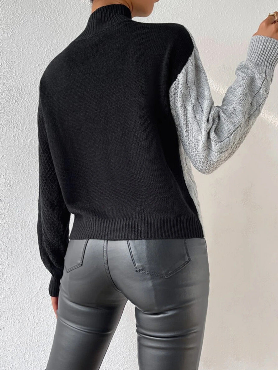 Laure Block Pullover Sweater — photo 3