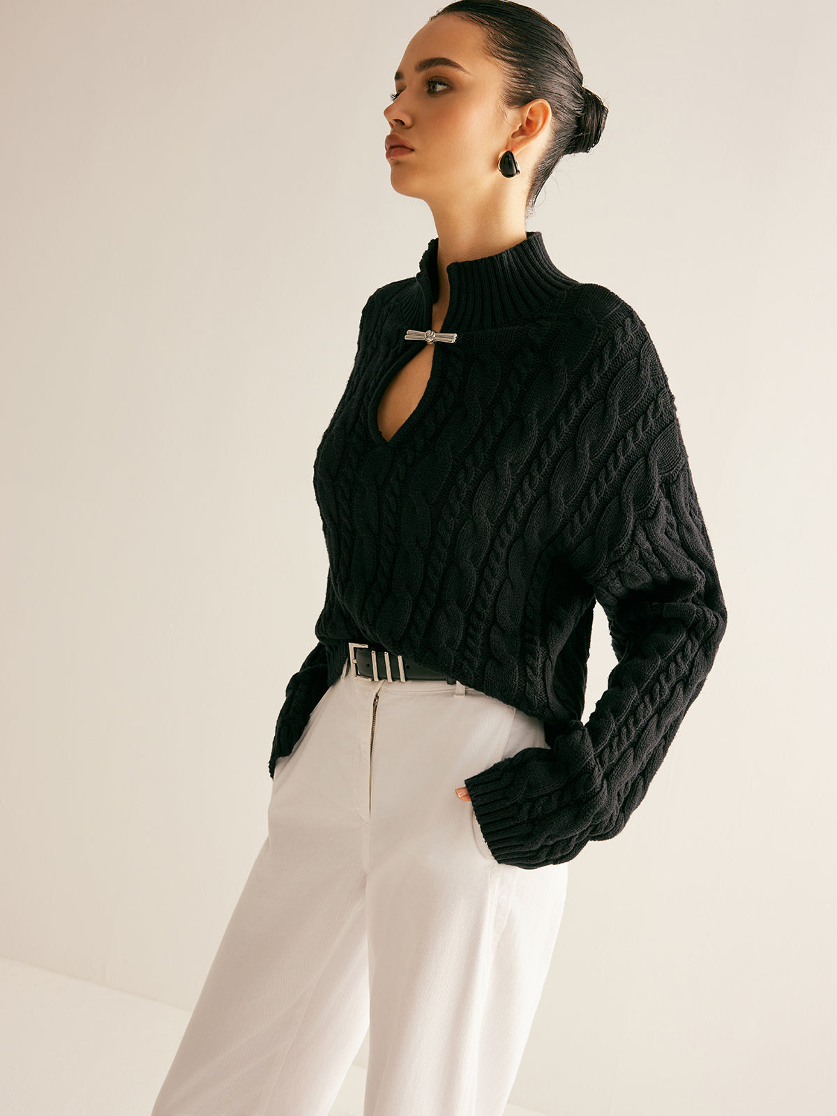 Laure Neckline Knit Top — photo 7