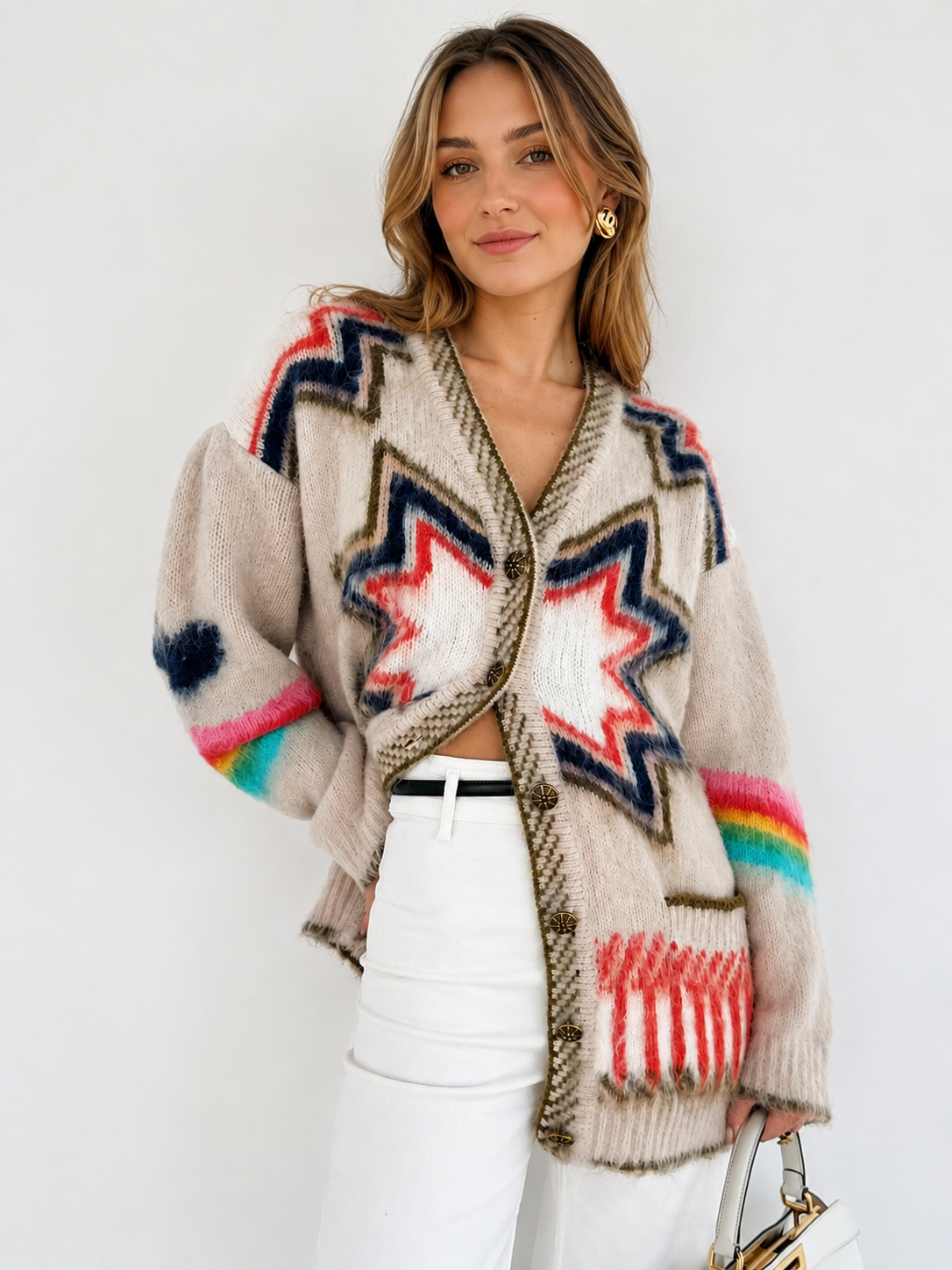 Camille Caesars Palace Cardigan