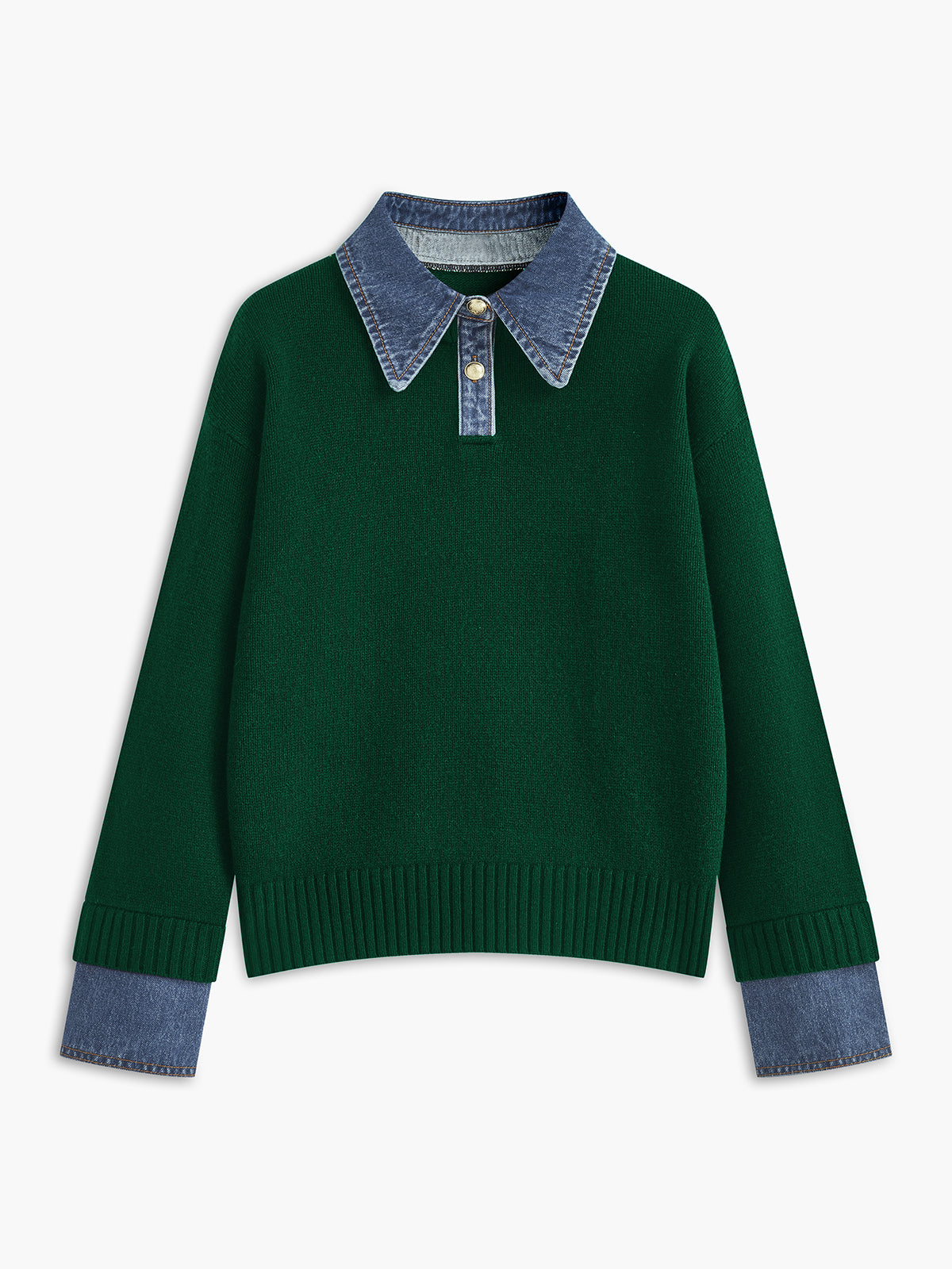 Noelle Lapel Relaxed Sweater — photo 12