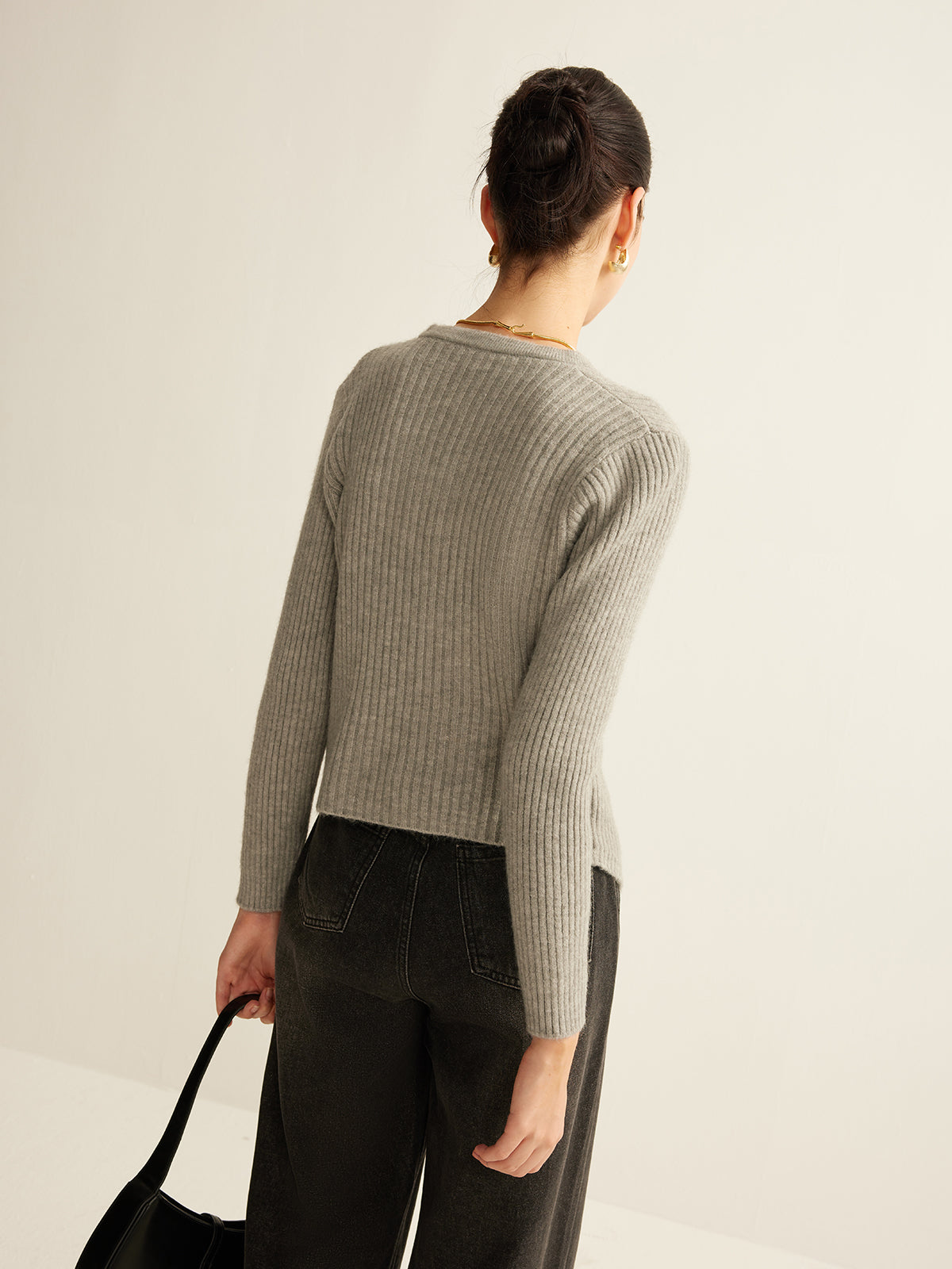 Rosalie Down Split Cardigan — photo 4