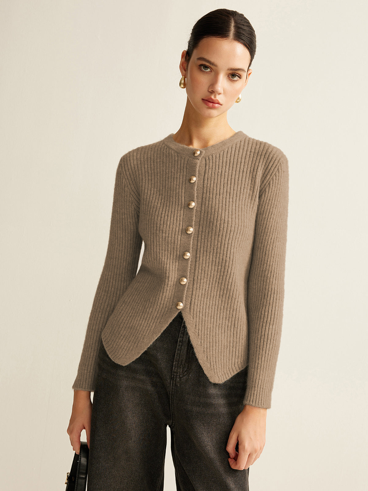Rosalie Down Split Cardigan — photo 11